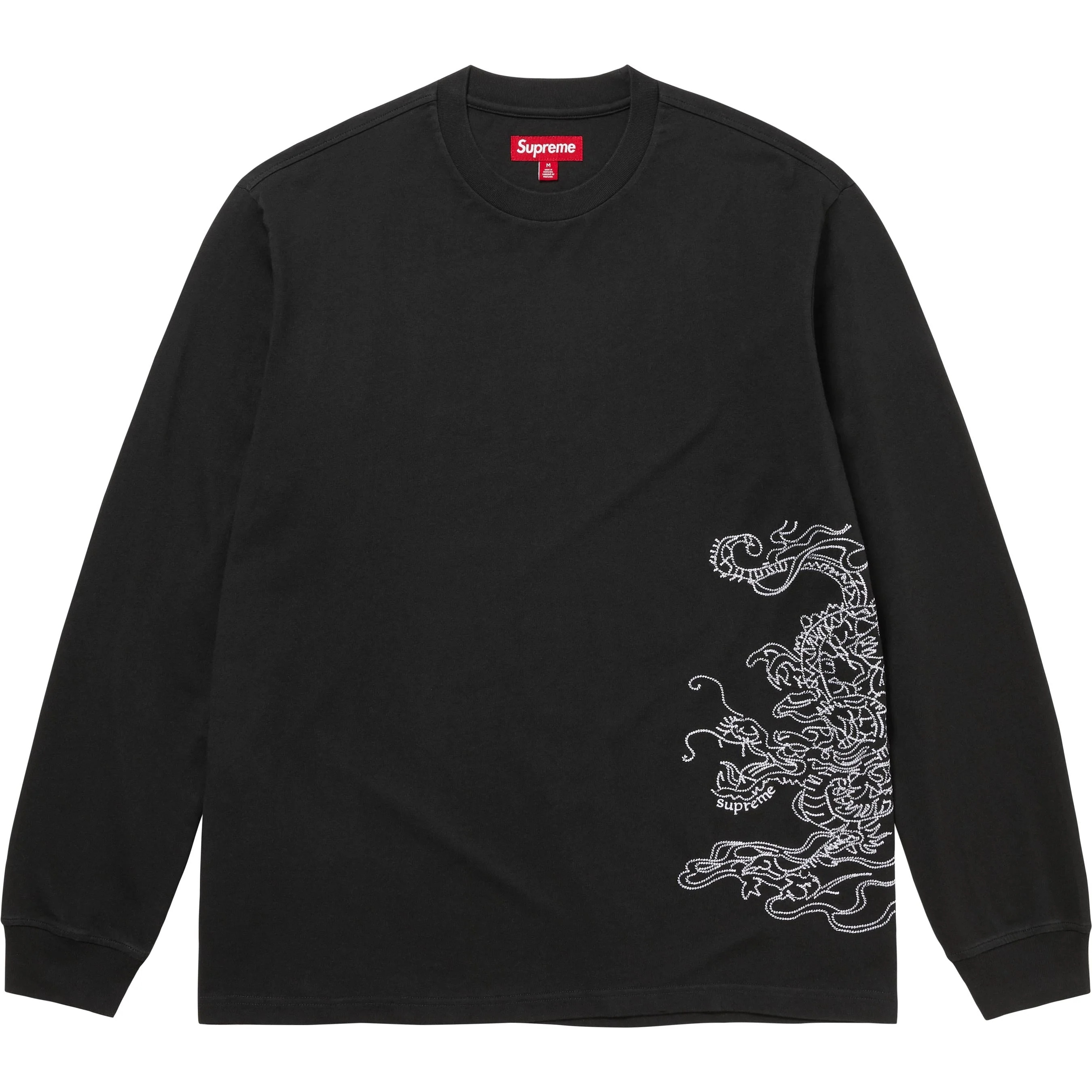 Dragon Embroidered L/S Top view 4